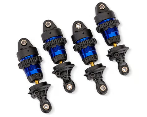 Traxxas Mini Slash®/Rally VXL Aluminum GTR Short Shocks (Blue) (4) 10865-BLUE