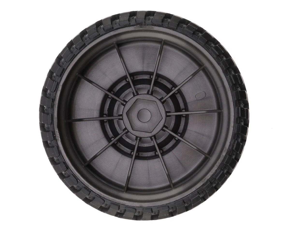 Traxxas Mini Slash® Bfgoodrich® Mud-Terrain™ T/A® KM3 Pre-Mounted Tires (Grey) (2) w/12mm Hex 10870