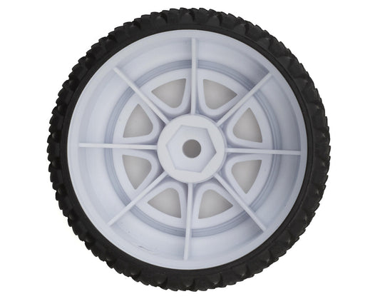 Traxxas Mini Rally Pre-Mounted Tires (White) (2) (Hard) 10872-WHT
