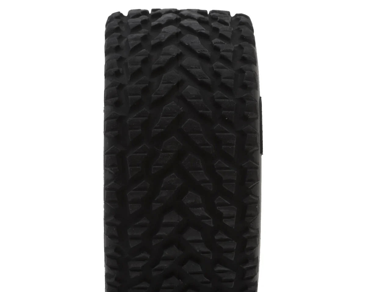 Traxxas Mini Rally Pre-Mounted Tires (White) (2) (Soft) 10873-WHT