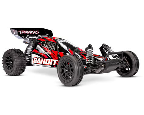 Traxxas Bandit HD 1/10 RTR 2WD Electric Buggy (Red) w/XL-5 ESC 24254-8-REDX