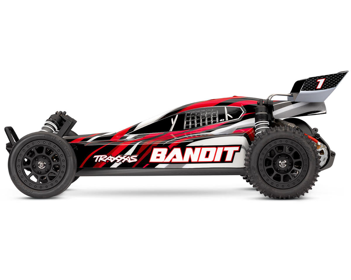 Traxxas Bandit HD 1/10 RTR 2WD Electric Buggy (Red) w/XL-5 ESC 24254-8-REDX