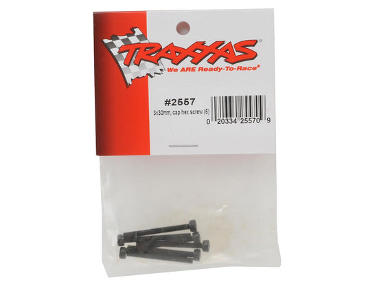 Traxxas 3x30mm Cap Head Screws (6) 2557