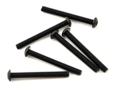 Traxxas 3x27mm Button Head Machine Hex Screws (6) 2616
