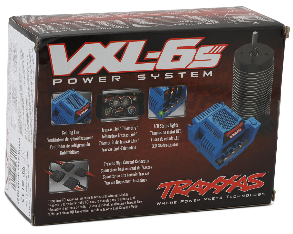 Traxxas Sledge, Velineon VXL-6S Brushless ESC & 2000kV Motor Combo 3484