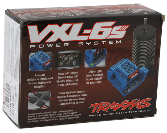Traxxas Sledge, Velineon VXL-6S Brushless ESC & 2000kV Motor Combo 3484