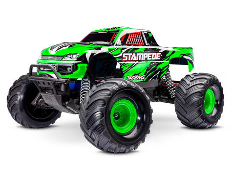 Traxxas Stampede HD 1/10 Monster Truck, GREEN, XL-5 ESC 36254-8-GRNX