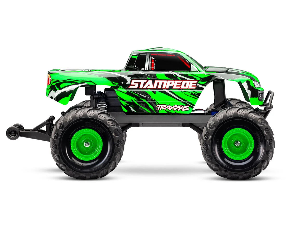 Traxxas Stampede HD 1/10 Monster Truck, GREEN, XL-5 ESC 36254-8-GRNX