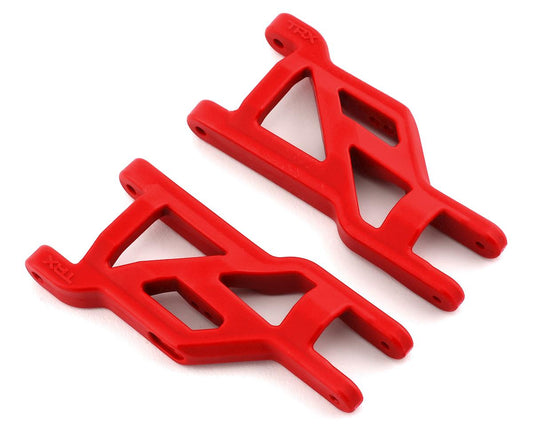 Traxxas HD Cold Weather Front Suspension Arm Set (Red) 3631R