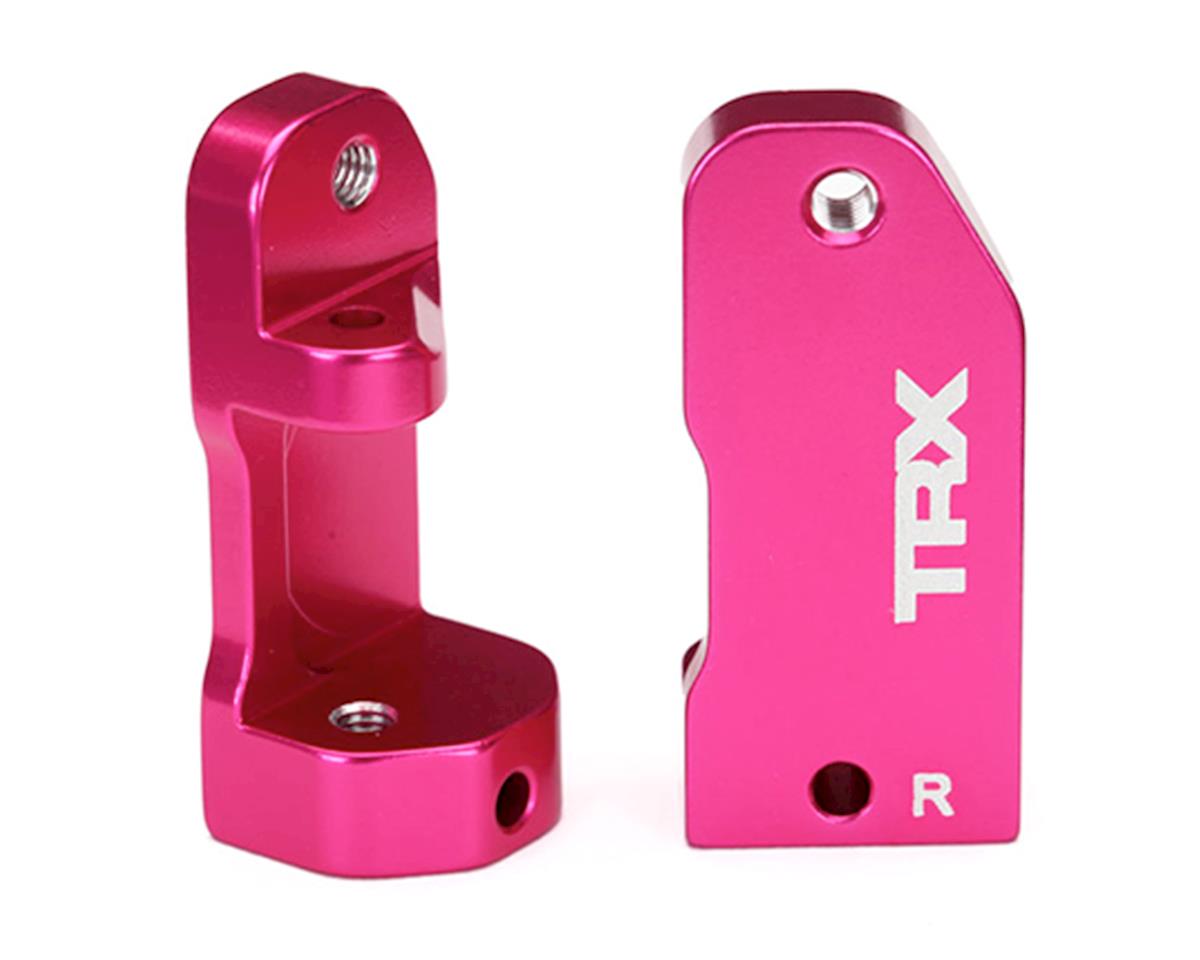 Traxxas Aluminum 30° Caster Blocks (Pink) (2) 3632p