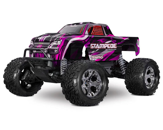 Traxxas Stampede BL-2s HD RTR 1/10 2WD Brushless Monster Truck (Pink) 36354-4-PINK