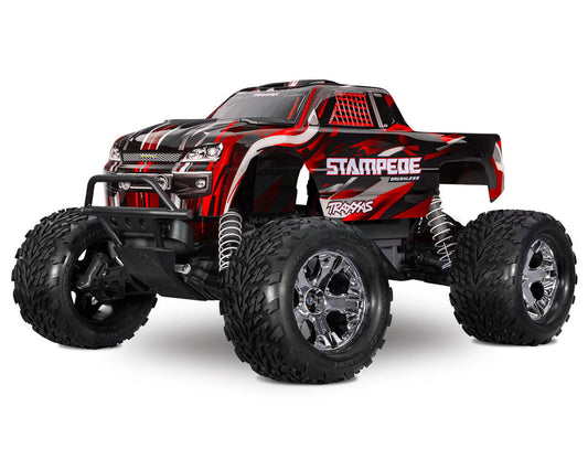 Traxxas Stampede BL-2s HD RTR 1/10 2WD Brushless Monster Truck 36354-4 red