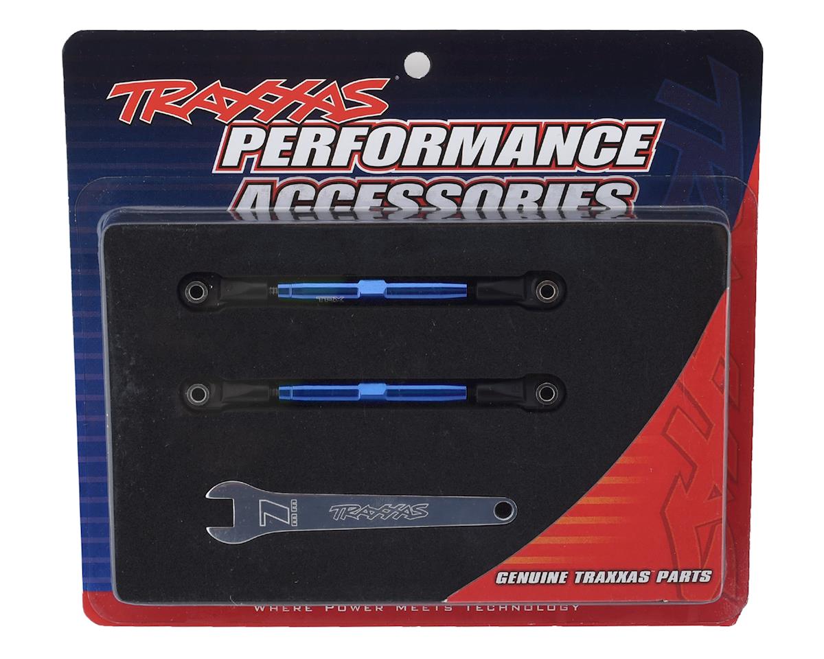 Traxxas Aluminum 49mm Camber Link Turnbuckle (Blue) (2)