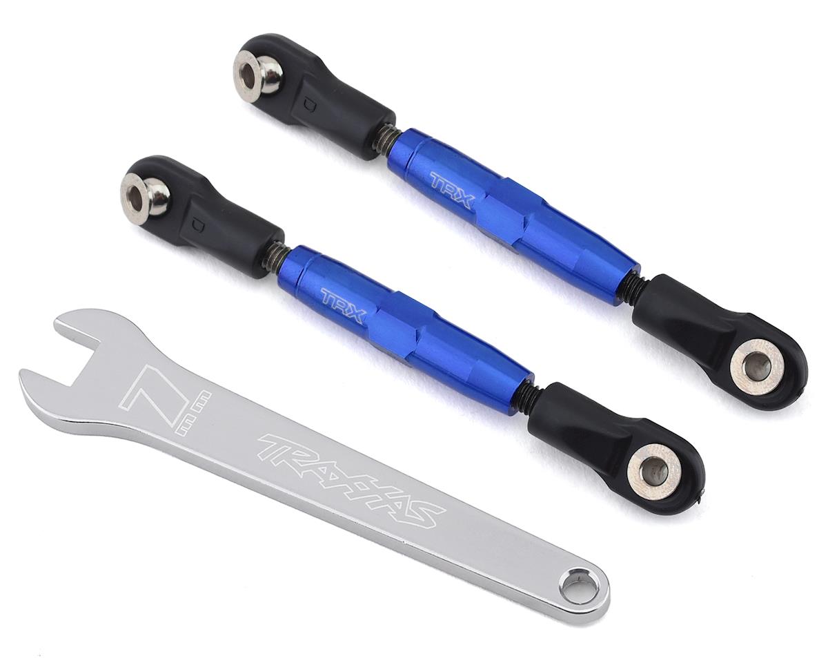 Traxxas Aluminum 39mm Camber Link Turnbuckle (Blue) (2) 3644x