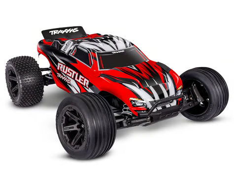 Traxxas Rustler HD 1/10 RTR 2WD Electric Stadium Truck 37254-8-REDX