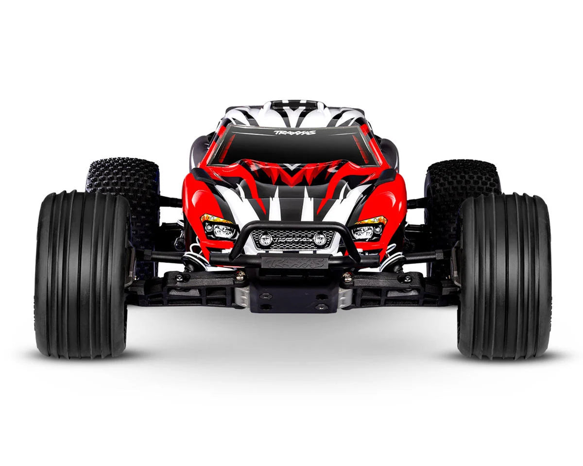 Traxxas Rustler HD 1/10 RTR 2WD Electric Stadium Truck 37254-8-REDX