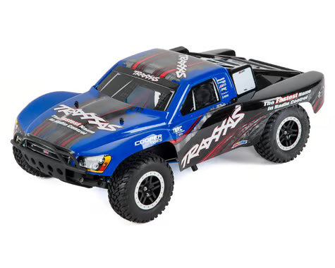 Traxxas Nitro Slash 3.3 1/10 2WD RTR SC Truck (Blue) 44056-3