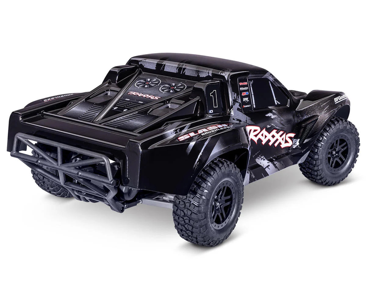 Traxxas Slash VX3 1/10 RTR 2WD Brushless Short Course Truck (Black) 58434-4 BLACK