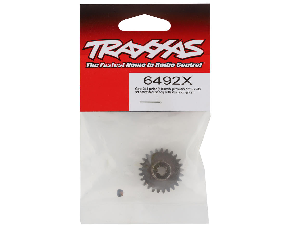 Traxxas Steel Mod 1.0 Pinion Gear w/5mm Bore (25T) 6492X