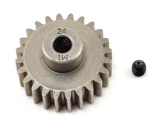 Traxxas Hardened Steel Mod 1.0 Pinion Gear w/5mm Bore (24T) 6496X