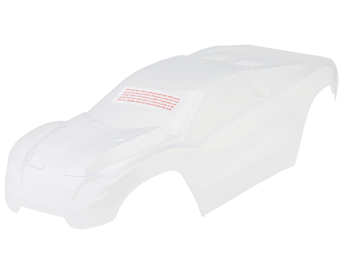 Traxxas Rustler® 4x4 Clipless Body Set w/Wing & Roof Skid (Clear) 6740
