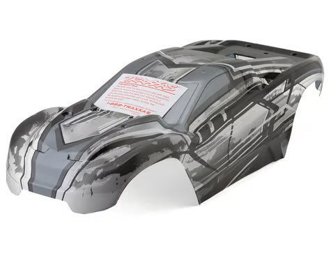 Traxxas Rustler® 4x4 ProGraphix Body Set (Clear) w/Wing & Roof Skid 6740L