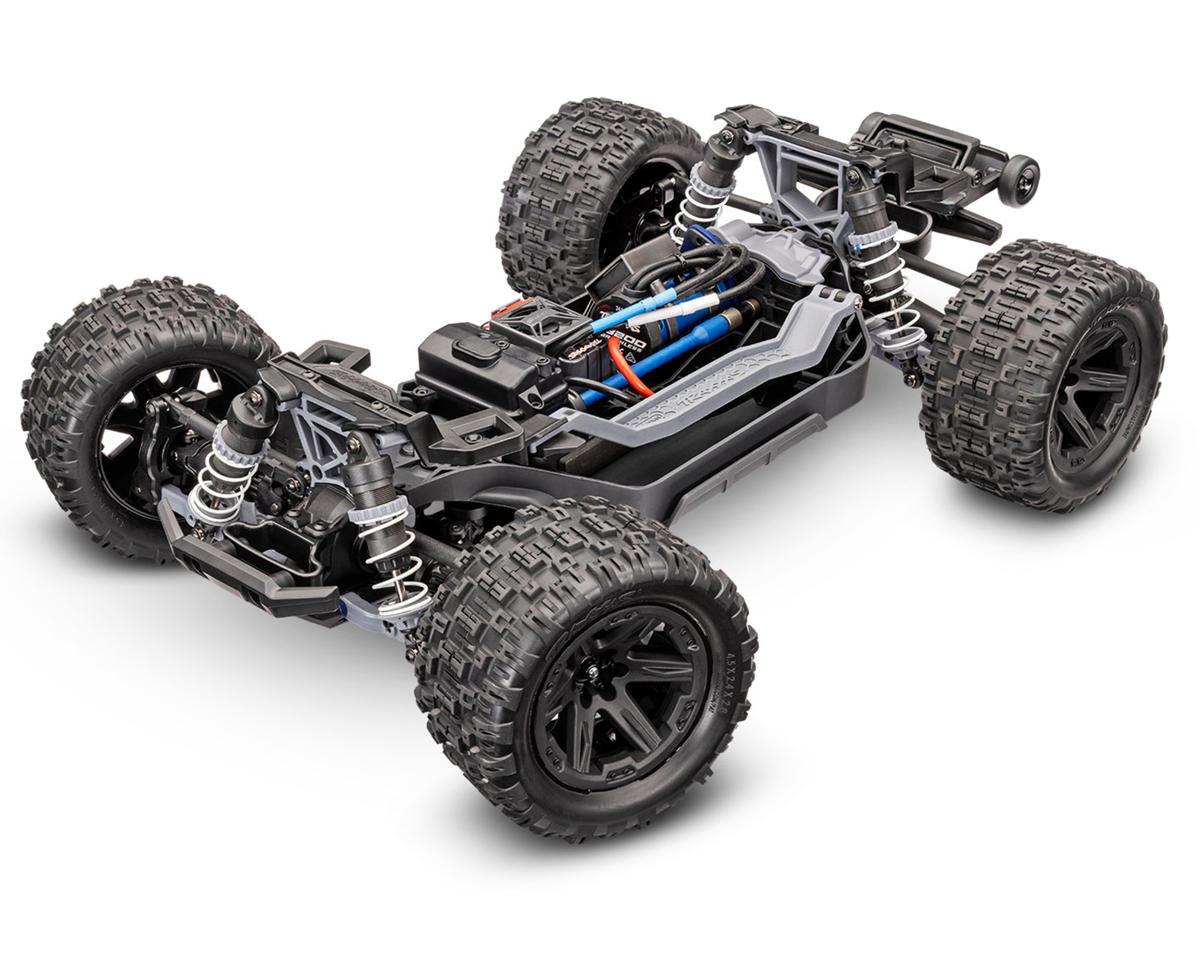 Traxxas Rustler® 4x4 VX3 1/10 RTR 4WD Brushless Stadium Truck (Black) w/VX3 67464-4-BLK