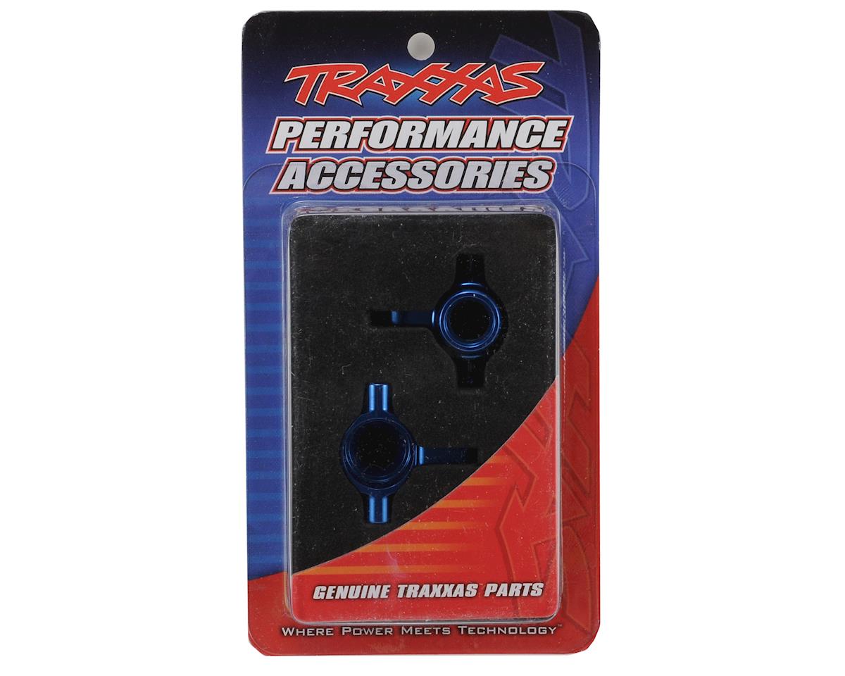 Traxxas Aluminum Steering Block Set (Blue) (2) 6837x