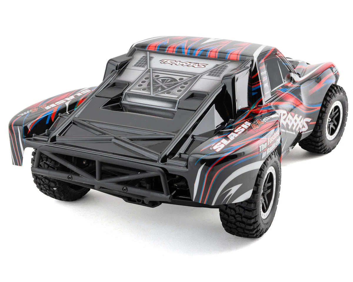 Traxxas Slash VXL 1/10 RTR 4x4 Brushless Short Course Truck (Red) w/TQi 2.4GHz Radio & Link Module 68386-4-RED