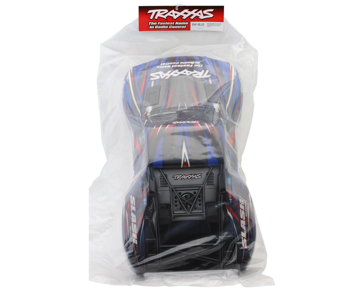 Traxxas Slash 4x4 Pre-Painted Clipless Body (Blue) 6941-BLUE