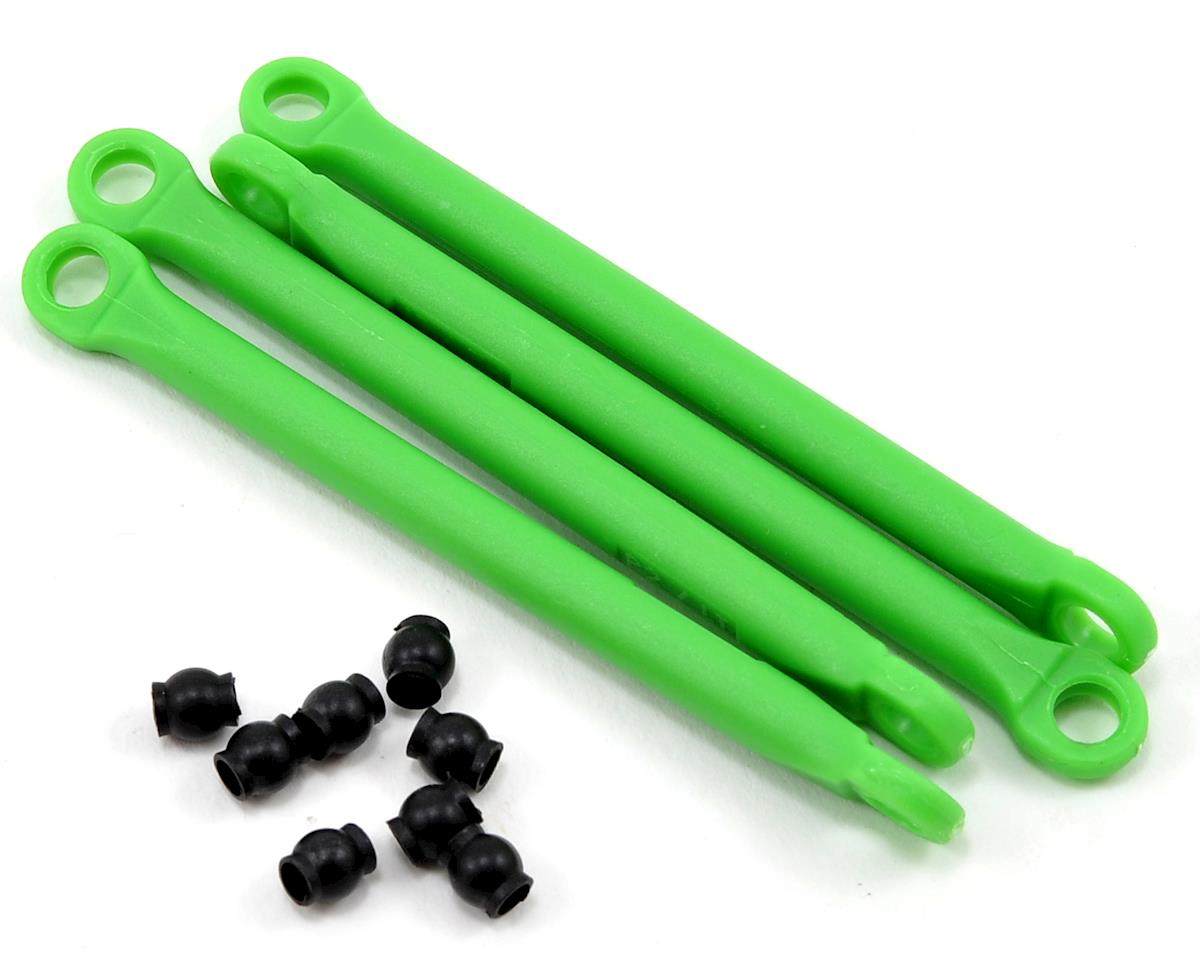 Traxxas Molded Composite Push Rod Set (Green) (4) 7118G