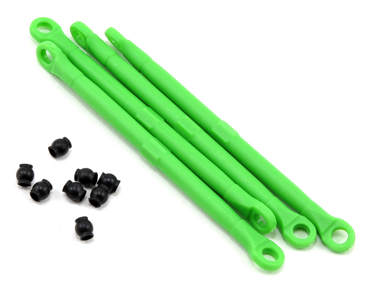 Traxxas Toe Link Set (Green) (4) 7138G