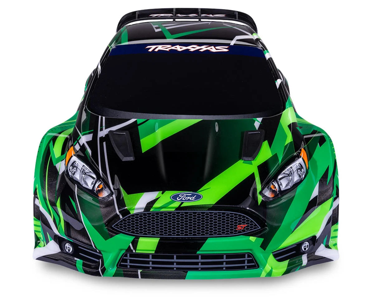 TRAXXAS Ford Fiesta ST Rally VXL, GREEN 74276-4