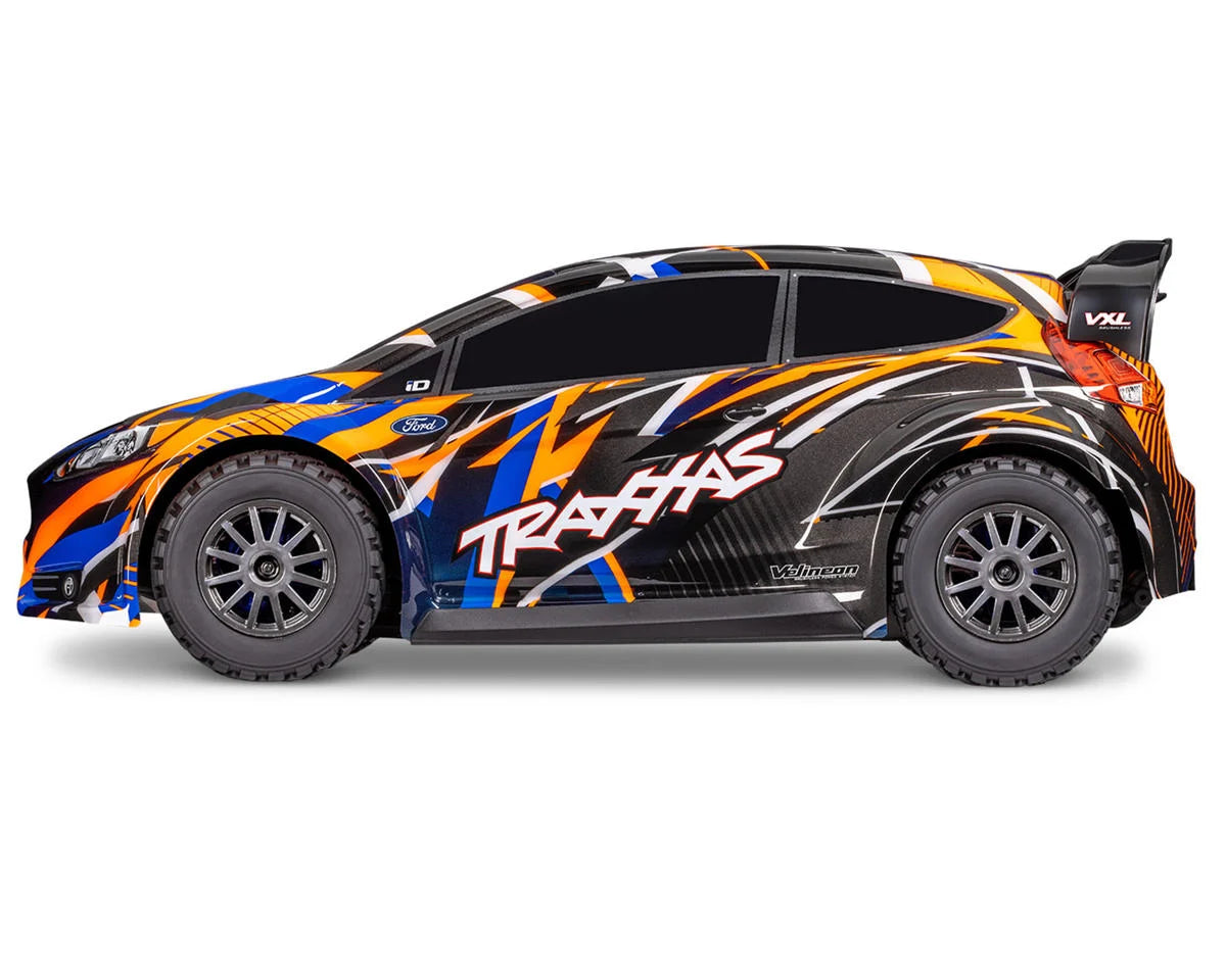 TRAXXAS Ford Fiesta ST Rally VXL, ORANGE 74276-4