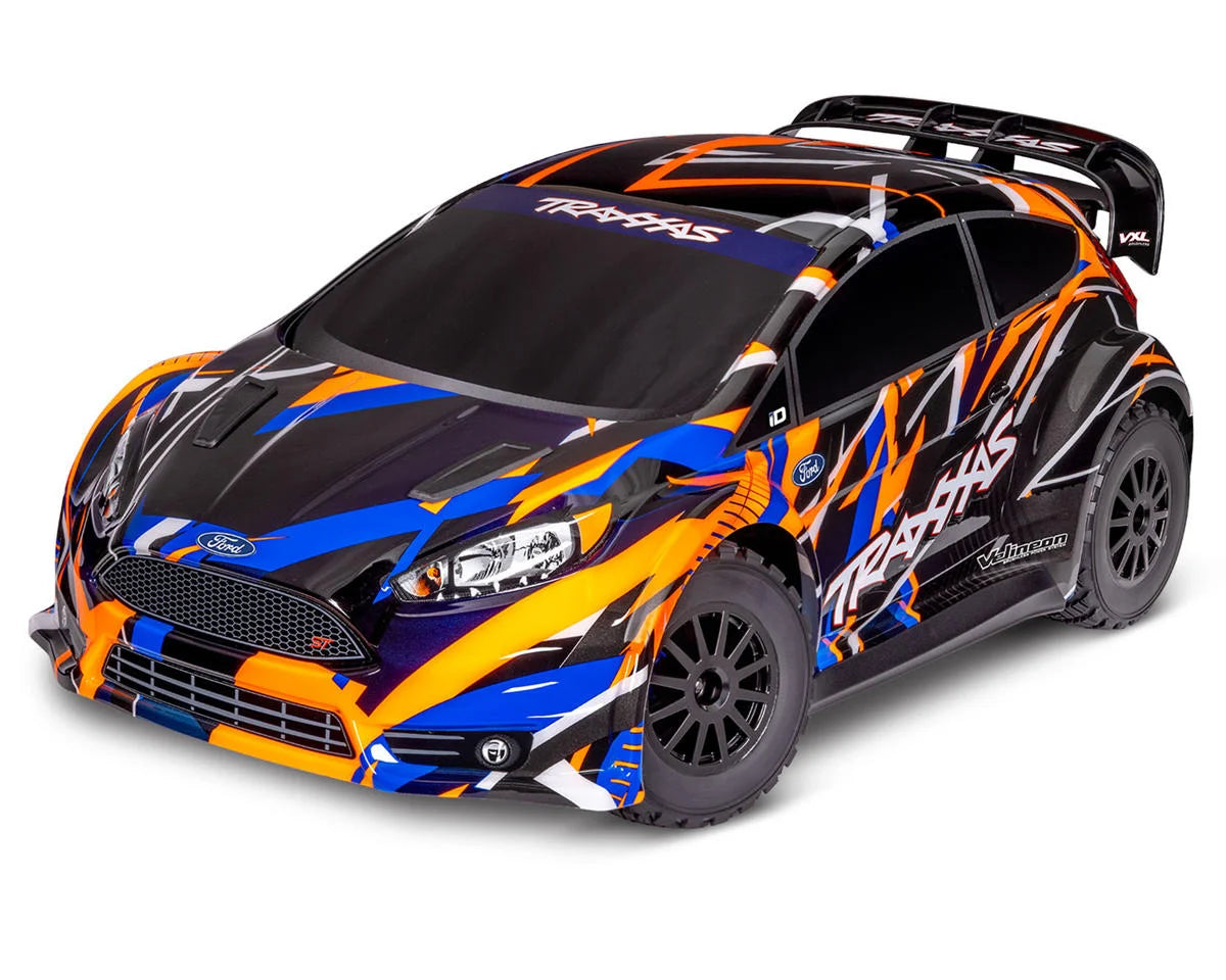 TRAXXAS Ford Fiesta ST Rally VXL, ORANGE 74276-4