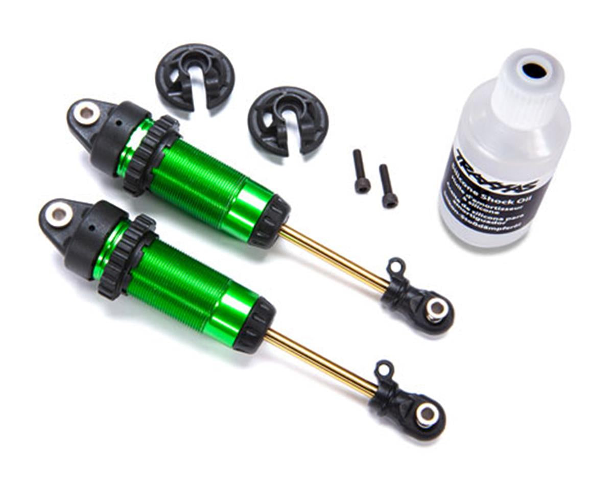 Traxxas GTR XX-Long TiN Shocks (Green) (2) 7462G