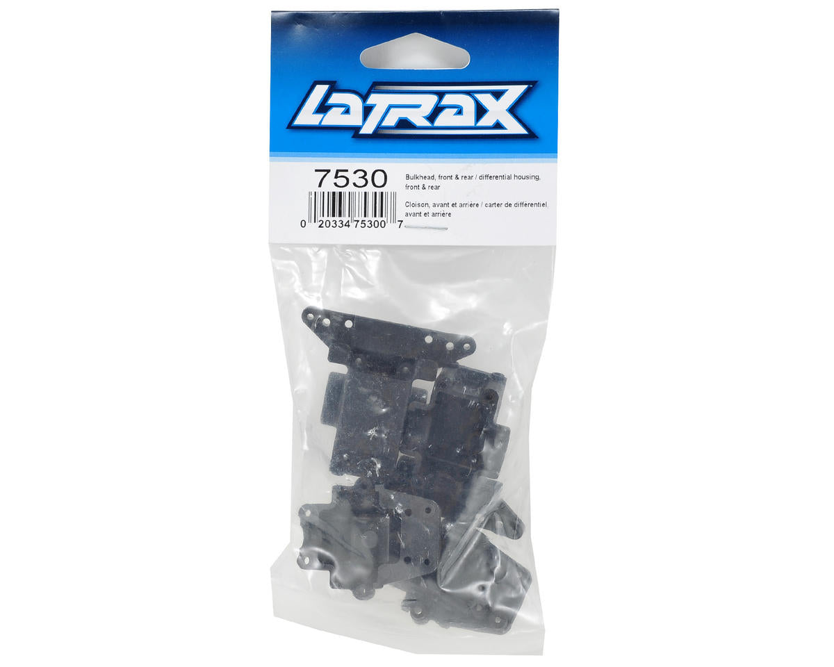 Traxxas LaTrax Front & Rear Bulkhead/Differential Housing Set 7530