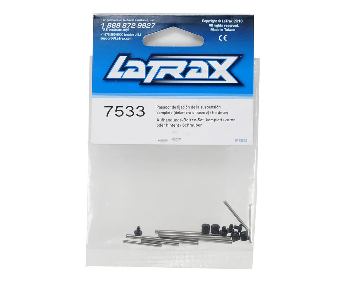 Traxxas LaTrax Front & Rear Suspension Pin Set 7533