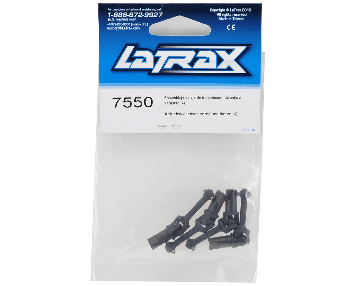 Traxxas LaTrax Front & Rear Driveshaft Set (4) 7550