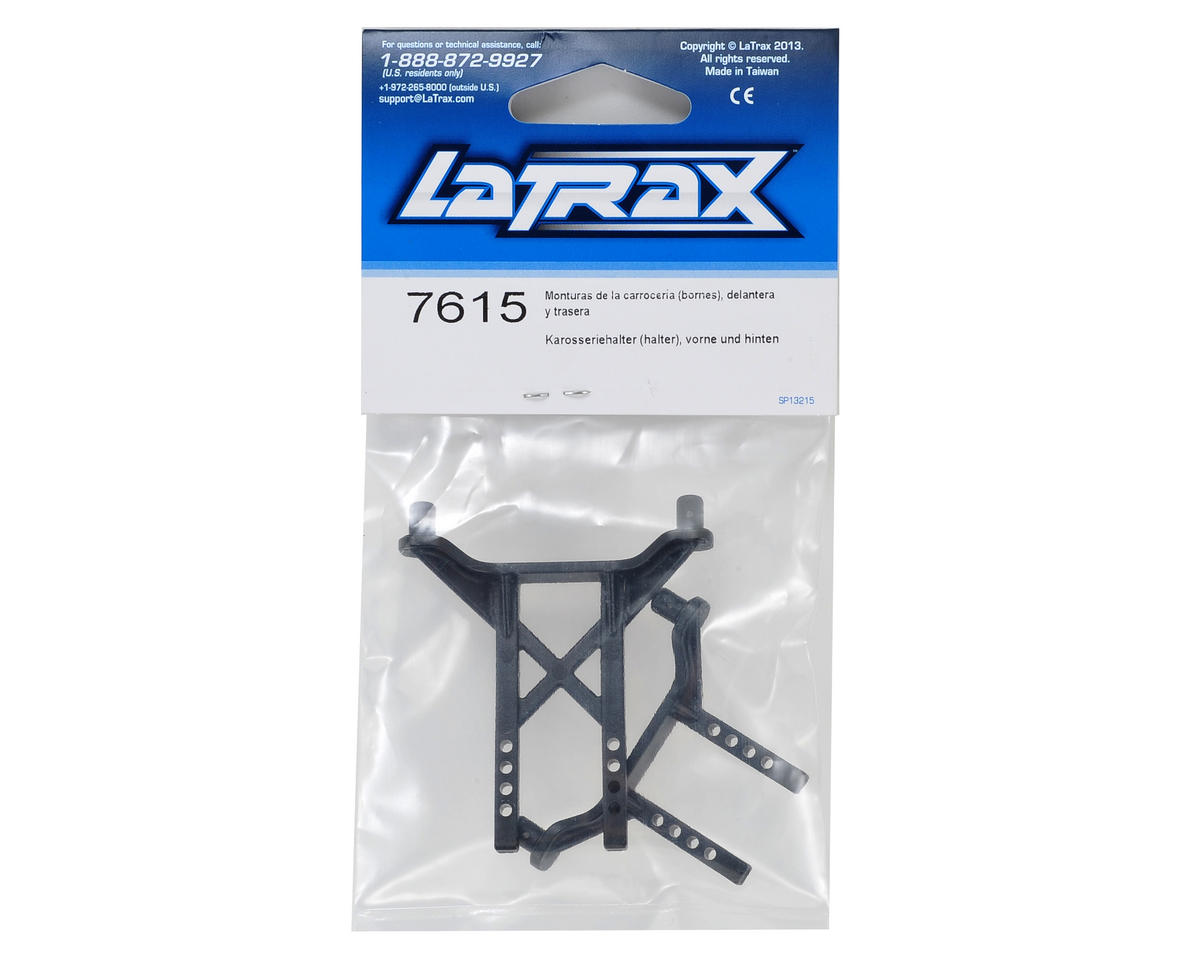 Traxxas LaTrax Front/Rear Body Mount Set 7615