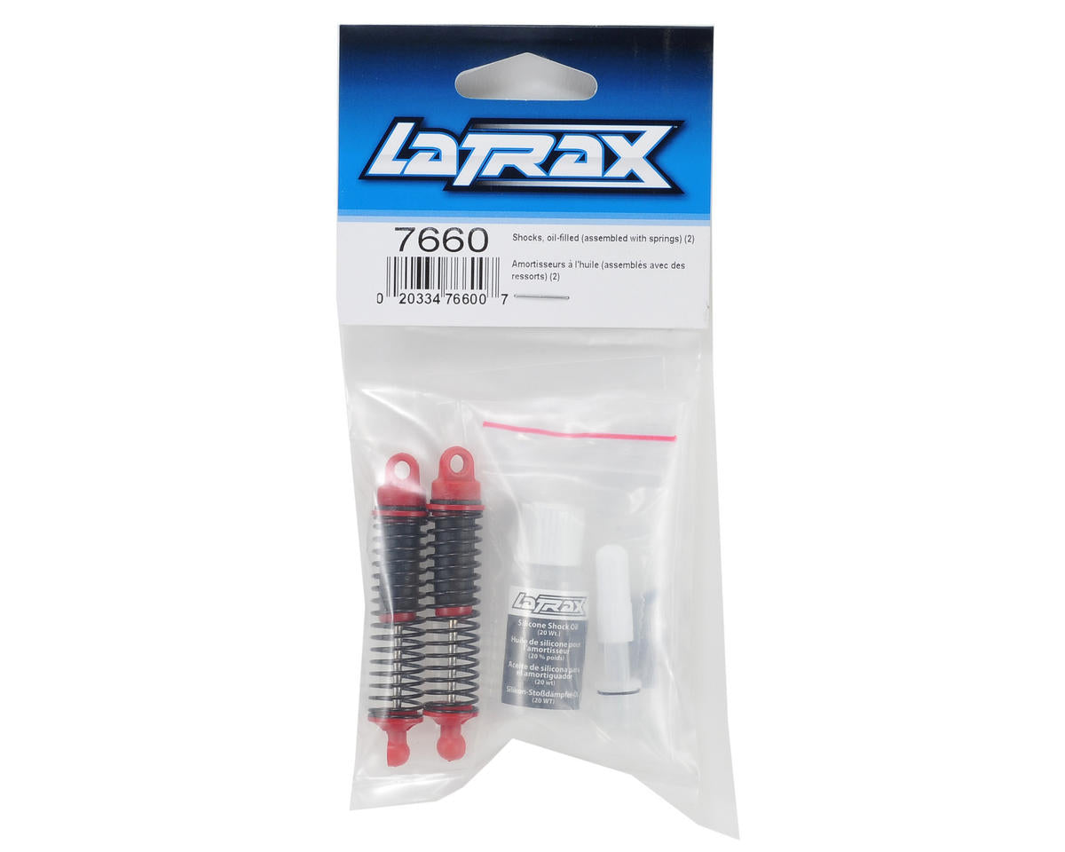 Traxxas LaTrax Assembled Oil Shocks w/Springs (2) 7660