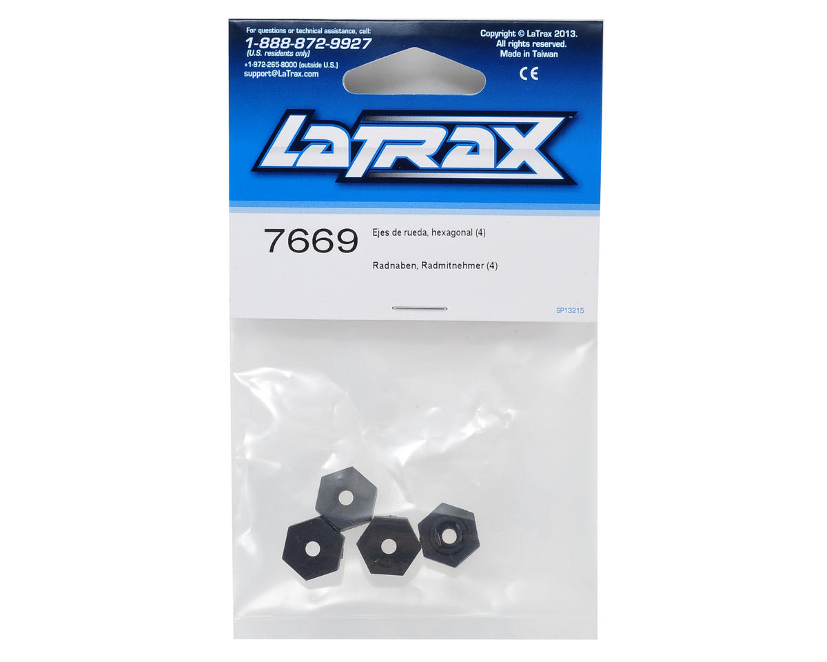 Traxxas LaTrax 12mm Wheel Hex (4) 7669