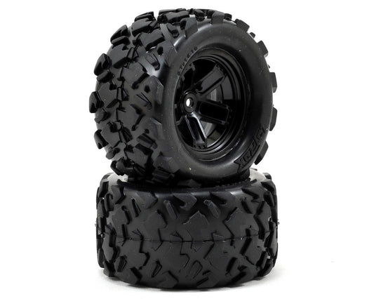 Traxxas LaTrax Assembled Teton 5-Spoke Wheels & Tires (2) 7672