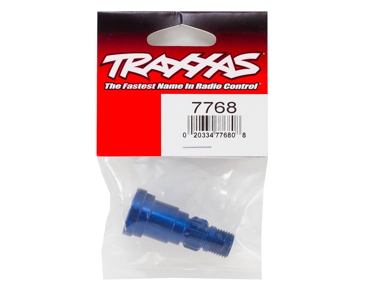 Traxxas X-Maxx/XRT Aluminum Stub Axle (Blue) (use with TRA7750X) 7768