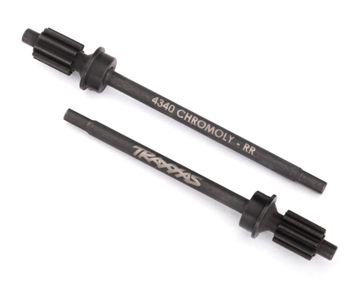 Traxxas TRX-4 Rear Heavy Duty Machined Axle Shafts w/Input Gear (2) 8061