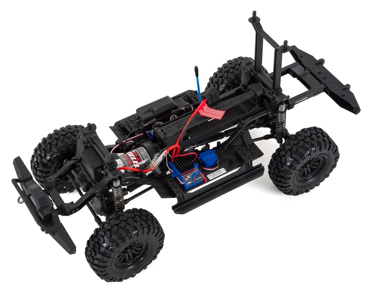 Traxxas TRX-4 1/10 Scale Trail Rock Crawler w/Land Rover Defender Body (SILVER) w/XL-5 ESC 82056-4