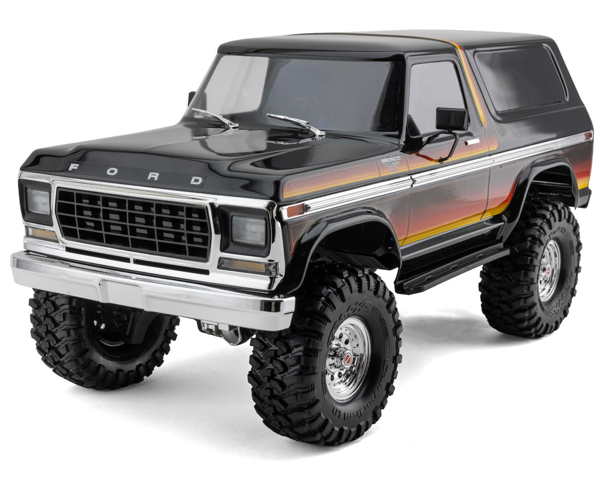 Traxxas TRX-4® 1/10 Trail Crawler Truck w/1979 Bronco Clipless Body (Sunset) 82246-4