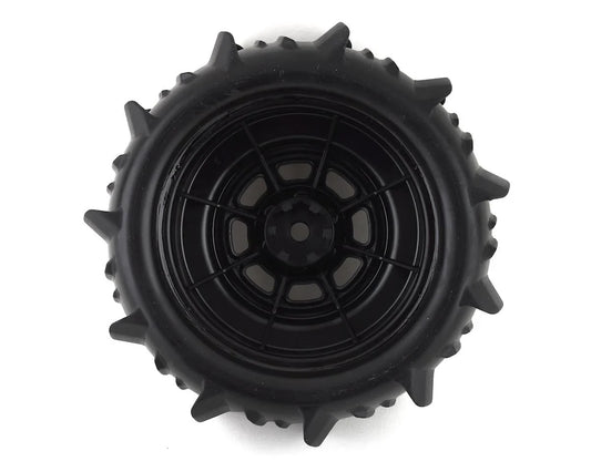 Traxxas Unlimited Desert Racer Pre-Mounted Paddle Tires (2) w/17mm Hex 8475