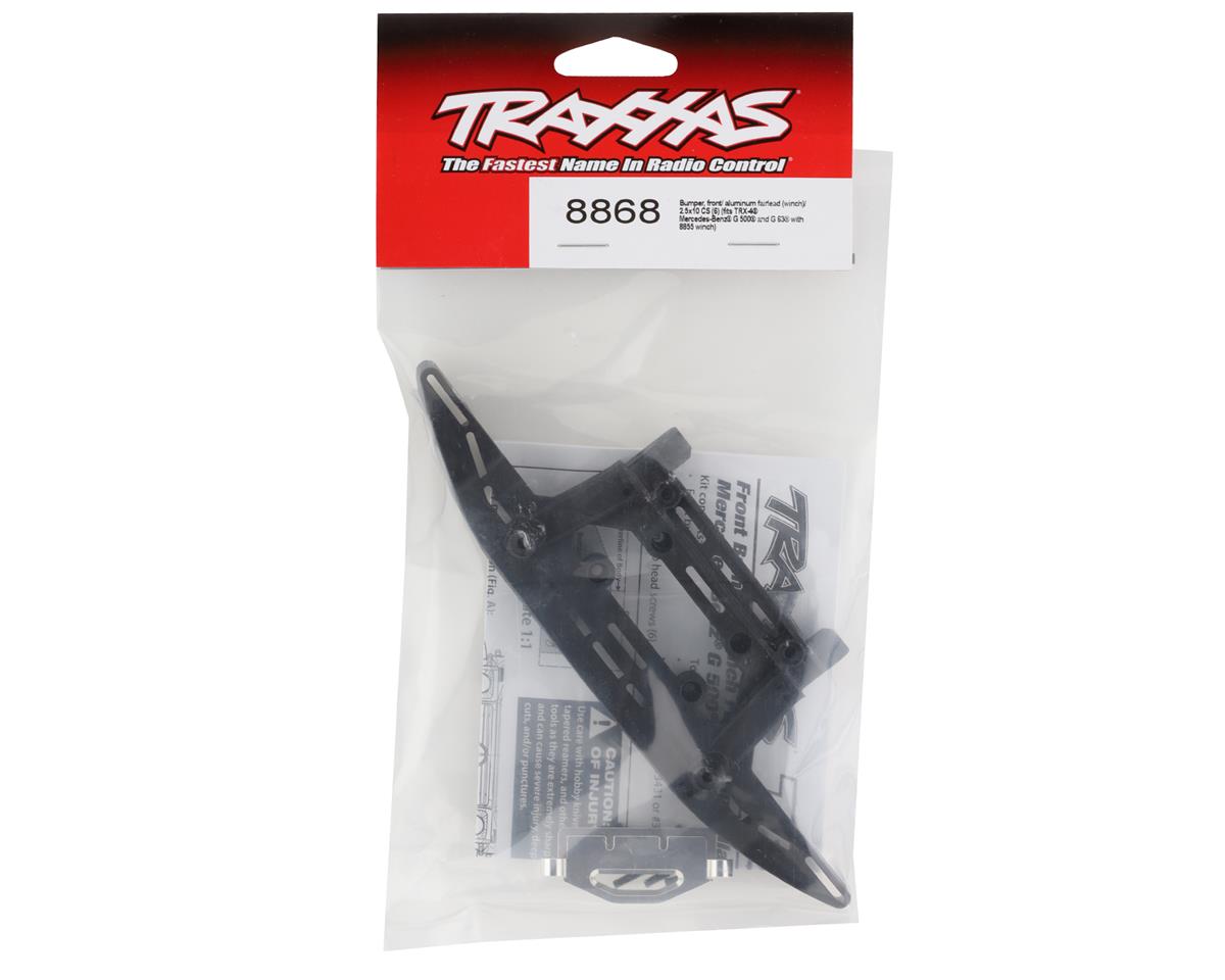 Traxxas TRX-4/TRX-6 Mercedes Front Bumper w/Aluminum Fairlead 8868