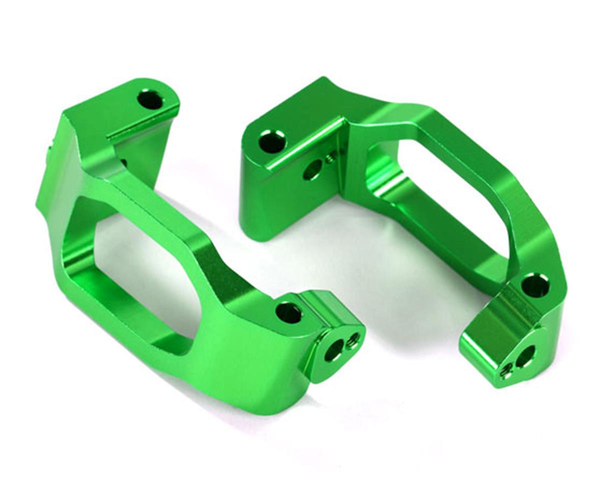 Traxxas Maxx Aluminum Caster Blocks (Green) 8932G